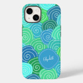 Individuelle Name Niedlich Coole, einzigartige bla Case-Mate iPhone Hülle (Rückseite)