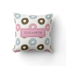 Individuelle Name Niedlich Donuts Pastel Sweet Too