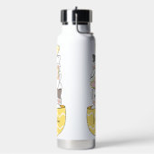Individuelle Name Niedlich Kittens Trinkflasche (Links)