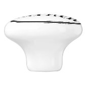 Individuelle Name Niedlich Lemon Design Küche Schu Keramikknauf (Seitenansicht)