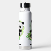 Individuelle Name Niedlich Pandas Trinkflasche (rechts)