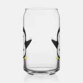 Individuelle Name niedlich Pinguin Dosenglas (Rechts)