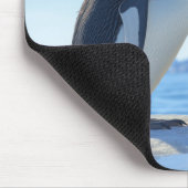 Individuelle Name Niedlich Pinguine Mousepad (Ecke)