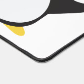 Individuelle Name Niedlich Pinguine Schreibtischunterlage (Ecke)