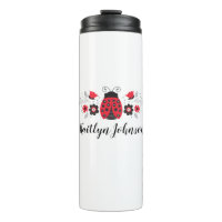Individuelle Name Niedlich Red Ladybug