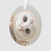 Individuelle Name Niedlich Stallhuhn Ornament (Vorderseite)