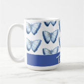 Individuelle Name Niedlich Trendy Beautiful Butter Kaffeetasse (Links)