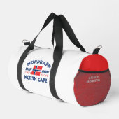 Individuelle Name Nordkapp Norwegen Duffle Bag (Rechte Ecke)