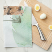 Individuelle Name Norfolk Terrier Pet Dog Geschirrtuch (Viertel Falte)