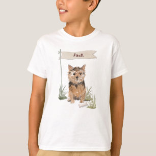 Individuelle Name Norfolk Terrier Pet Dog T-Shirt