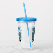 Individuelle Name Norwegischer Troll Acryltrinkbecher (Links)