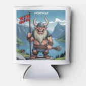 Individuelle Name Norwegischer Troll Dosenkühler (Vorderseite)