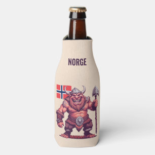 Individuelle Name Norwegischer Troll Flaschenkühler