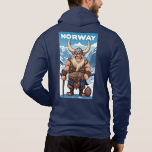 Individuelle Name Norwegischer Troll Hoodie