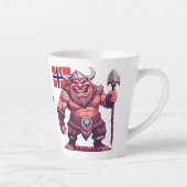 Individuelle Name Norwegischer Troll Milchtasse (Rechts)