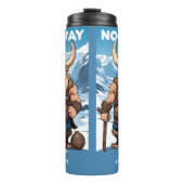 Individuelle Name Norwegischer Troll Thermosbecher (Vorderseite)