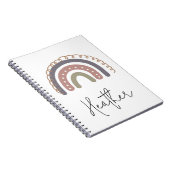 Individuelle Name Note Book Student University Uni Notizblock (Rechte Seite)