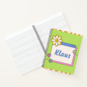 Individuelle Name-Notebook Notizblock (Innenseite)