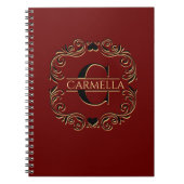 Individuelle Name Notebook oder Journal Notizblock (Vorderseite)