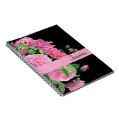 Individuelle Name Notebook-Rosen Notizblock (Rechte Seite)