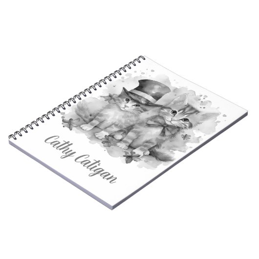 Individuelle Name Notizblock (Linke Seite)