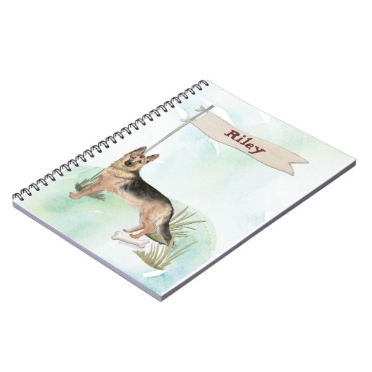 Individuelle Name Notizblock (Linke Seite)