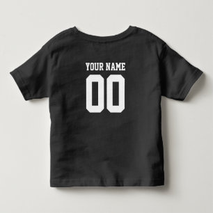 individuelle Name Number Girls' Football Jersey Sh Kleinkind T-shirt