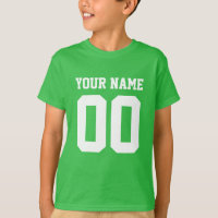 Individuelle Name Number Kids' Football Jersey Shi