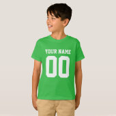 Individuelle Name Number Kids' Football Jersey Shi T-Shirt (Vorne ganz)