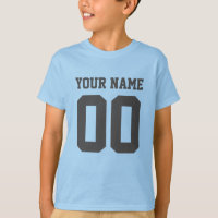 Individuelle Name Number Kids' Football Jersey Shi