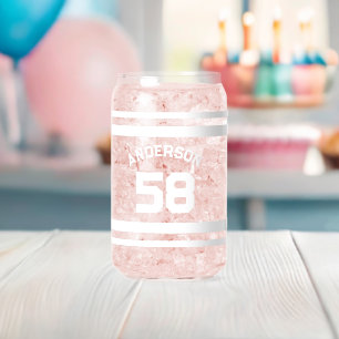 Individuelle Name & Number Sports Jersey Dosenglas