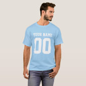 Individuelle Name Nummer Männer Fußball T - Shirt (Vorne ganz)