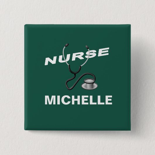 Individuelle Name Nurse Button (Vorderseite)