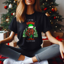 Individuelle Name Nurse elf personalisiert