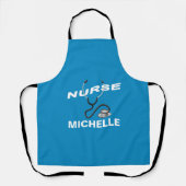 Individuelle Name Nurse Schürze (Vorderseite)