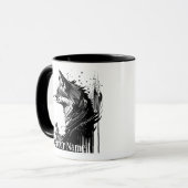 Individuelle Name oder Texfox Füchse Aquarell Tier Tasse (Vorderseite Links)