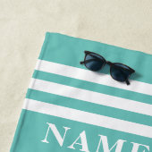 Individuelle Name oder Text für Mini-Verankerung u Strandtuch (Beispiel)