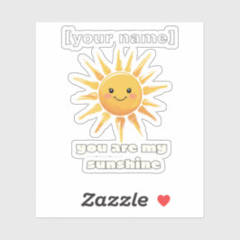 Individuelle Name oder Text, je nach Typ, Vinyl-Au Aufkleber