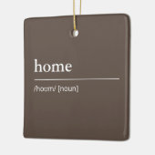 Individuelle Name oder Wörterbuch in Schwarzweiß Keramikornament (Links)