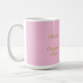 Individuelle Name Olivia's Weihnachtsfeier Tasse N (Links)