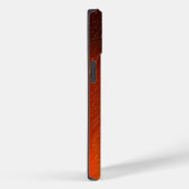 Individuelle Name Orange Textur Case-Mate iPhone Hülle (Rückseite / Rechts)