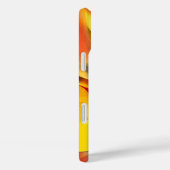 Individuelle Name Orange Tulip Blume Petals Foto Case-Mate iPhone Hülle (Rückseite / Rechts)