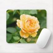 Individuelle Name Orange Yellow Rose Mousepad (Mit Mouse)