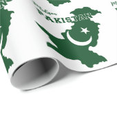 Individuelle Name Pakistan Geschenkpapier (Rolleneckpunkt)