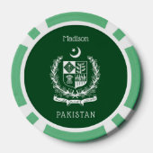 Individuelle Name Pakistan Pokerchips (Rückseite)