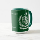 Individuelle Name Pakistan Tasse (VorderseiteRechts)