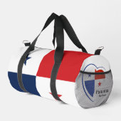 Individuelle Name Panama Duffle Bag (Rechte Ecke)