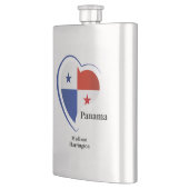 Individuelle Name Panama Liebe Flachmann (Links)