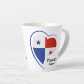Individuelle Name Panama Liebe Milchtasse (Rechte Ecke)