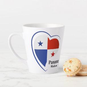 Individuelle Name Panama Liebe Milchtasse